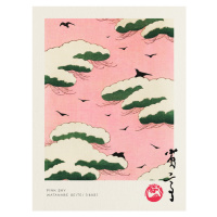 Obrazová reprodukce Pink Sky - Watanabe Seitei, 30x40 cm