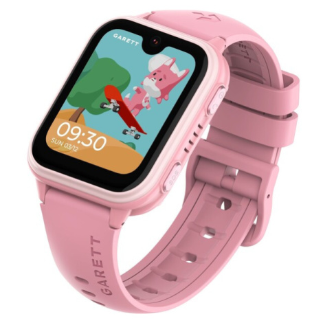 Garett Kids Vibe 4G chytré hodinky růžové