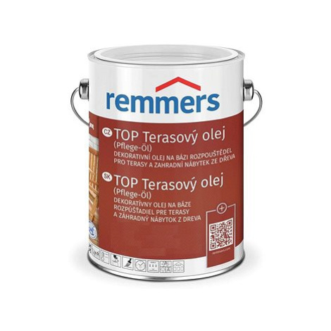 Remmers TOP terasový olej 0,75 l Rostbraun / Rezavá hnědá