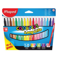 Dětské fixy Maped Color´Peps - 18 barev