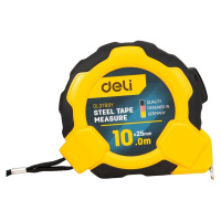 Deli Tools svinovací metr EDL3799Y, 10 m/25 mm (žlutý)