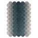 Modrý vlněný koberec 120x170 cm Hive – Asiatic Carpets