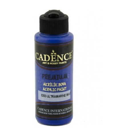 Akrylová barva Cadence Premium 120 ml - ultramarine modrá ultramarín Aladine