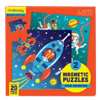 Mudpuppy Magnetické puzzle - Vesmír (2x20 dílků)