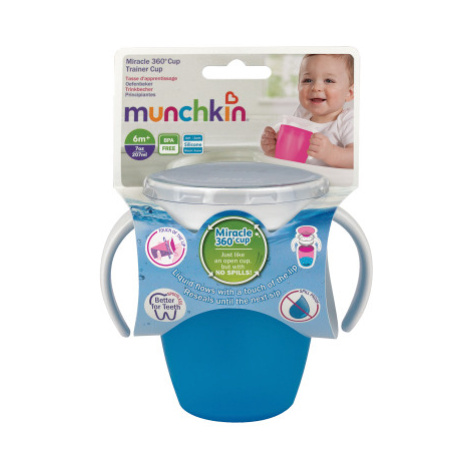 Munchkin - Juniorský netekoucí hrneček 360°s oušky 207 ml-mo