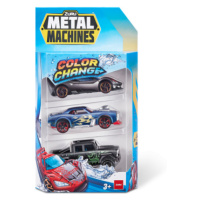 ZURU Metal Machines - Sada aut 3ks - měnící barvu