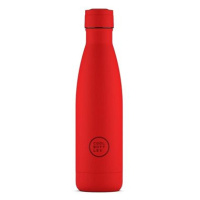 Cool Bottles nerezová termolahev Vivid Red třívrstvá 500 ml