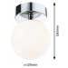 PAULMANN Selection Bathroom LED stropní svítidlo Gove IP44 3000K 230V 5W chrom/satén