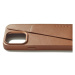 Mujjo Full Leather Wallet pouzdro iPhone 15 Pro Max světle hnědý