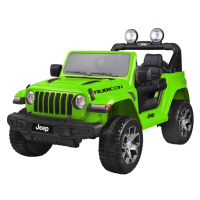 mamido Dětské elektrické autíčko Jeep Wrangler Rubicon 4x4 zelená