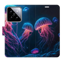 iSaprio flip pouzdro Jellyfish pro Xiaomi 14