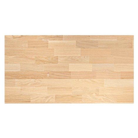 vidaXL Kuchyňská deska 120x63,5x2,7 cm masivní dub obdélníkový