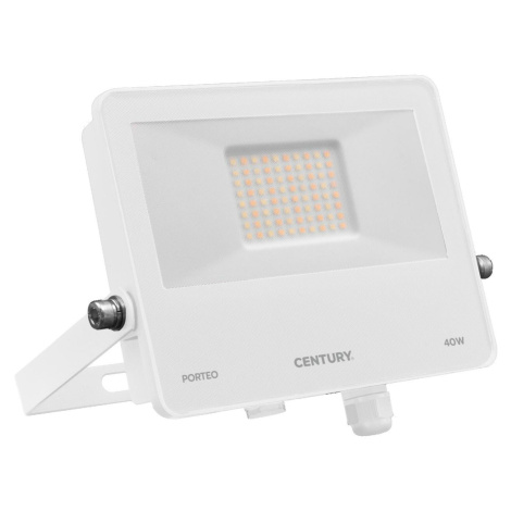CENTURY LED reflektor PORTEO bílá 40W 3000/4000/6500K IP65