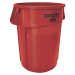 Rubbermaid Univerzální kontejner BRUTE®, kulatý, objem 166 l, červená