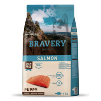 Bravery Dog Large/Medium Puppy Salmon - 4kg