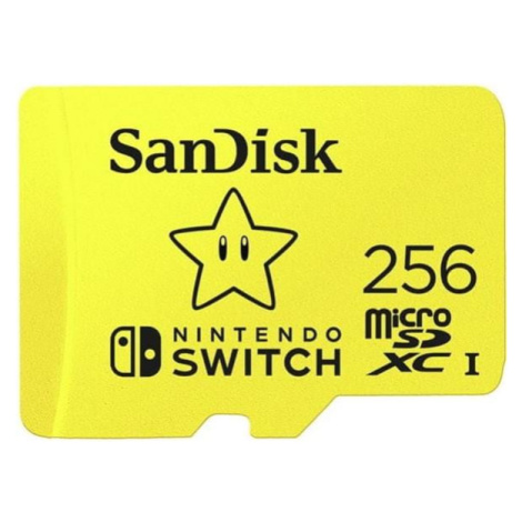 SanDisk MicroSDXC for Nintendo Switch paměťová karta 256GB