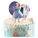 Dekora Sada dekorací na dort Elsa / Frozen 3 ks