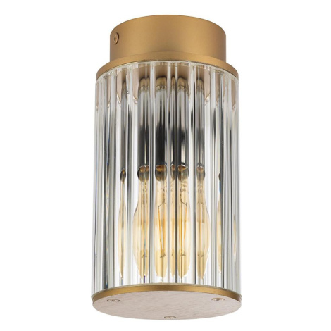 Argon 8774 - Venkovní stropní svítidlo NORFOLK 1xE27/15W/230V IP44 zlatá 8774