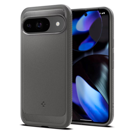 Kryt Spigen Rugged Armor, marble gray - Google Pixel 9 Pro/Pixel 9 (ACS07783)