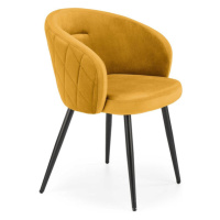 Jídelní židle Bougi žlutá