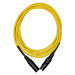 Cascha Standard Line Mic Cable Yellow 3m