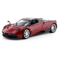 Kovový model huayra červená 1:24