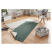 NORTHRUGS - Hanse Home koberce Běhoun Twin-Wendeteppiche 103095 green cream – na ven i na doma -