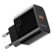 Mcdodo CH-0922 USB + USB-C síťová nabíječka, 33W + kabel USB-C (černá)