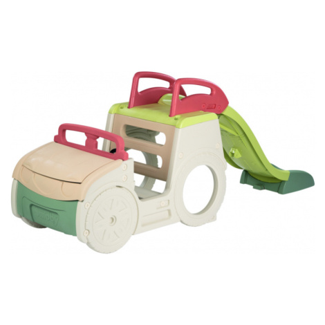 Smoby dobrodružné auto 3v1 pro děti | Odrážedlo, chodítko a vozík na hračky v jednom