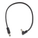 Rockboard Flat Power Cable - Black 30 cm / 11,81 angled/straight