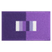 LineaDue CAPRICIO - Koupelnová předložka lila Rozměr: 70x120 cm