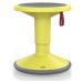 interstuhl Multifunkční stolička UP, přestavování výšky 375 - 490 mm, citrónová žlutá