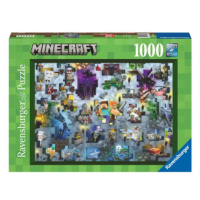 Ravensburger Challenge Puzzle Minecraft 1000 dílků