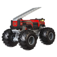 Hot Wheels Monster trucks velký truck 5 Alarm Red