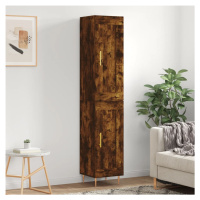 vidaXL Skříň highboard kouřový dub 34,5 x 34 x 180 cm kompozitní dřevo