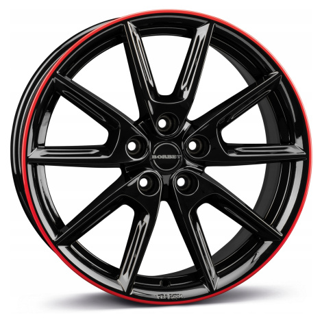 Nové Ráfky Borbet LX18 18X8.0 5x108 ET45 72,5 Bgrr