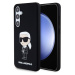 Karl Lagerfeld Liquid Silicone Ikonik NFT Samsung Galaxy S24+ černé Černá