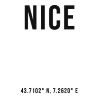 Ilustrace Nice simple coordinates, Finlay & Noa, (30 x 40 cm)