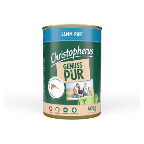 Christopherus Pur – jehněčí maso 24× 400 g