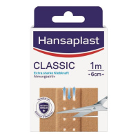 Hansaplast Classic náplast textilní 1mx6cm