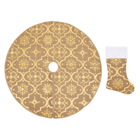 Žluté vánoční dekorace