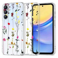 Silikonový obal na Samsung Galaxy A35 5G Tech-Protect FlexAir+ Garden Floral