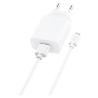 Síťová nabíječka Foneng EU28 2,4A + kabel USB-A na lightning