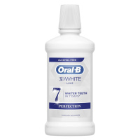 Oral-B 3D White Luxe Perfection ústní voda bez alkoholu 500 ml