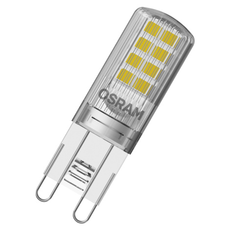 OSRAM LED žárovka PIN30 2,6 W G9 2700 K teple bílá čirá