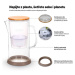 Lauben Glass Water Filter Jug 32GW - filtrační konvice