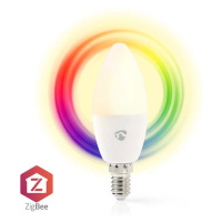 Smart LED žárovka E14 4,9W RGB NEDIS ZBLC10E14 ZigBee Tuya
