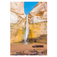 Fotografie Golden Falls - Lower Calf Creek, Breakfree Unlimited, 26.7 × 40 cm