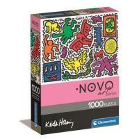 Kompaktní umělecká kolekce Clementoni Puzzle 1000el - Keith Haring