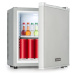 Klarstein Secret Cool, mini lednice, minibar, 13 l, energetická třída G, 22 dB, stříbrná